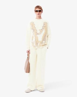 Runway Jacquard Crocodile Sweater Product Image