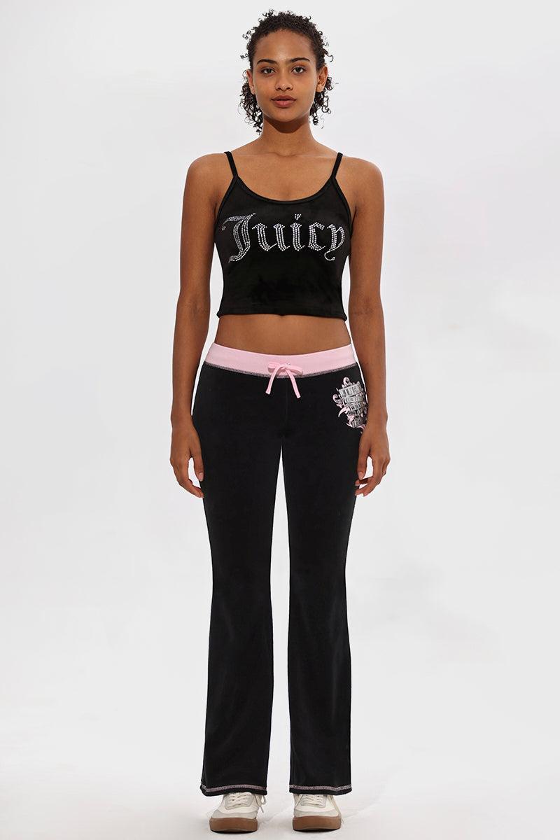 Big Bling Velour Tank Top Product Image