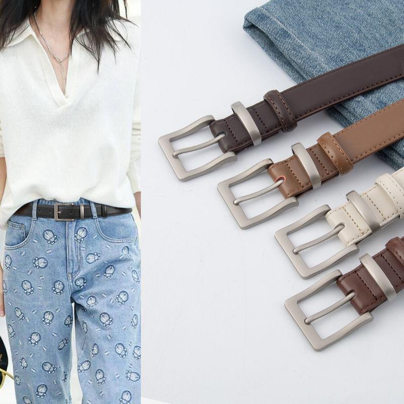 Faux Leather Belt Product Image