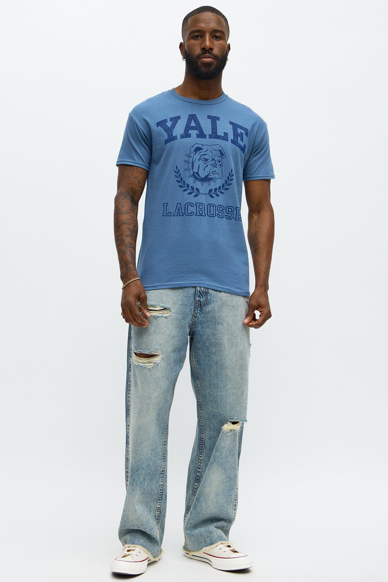 Yale Lacrosse Team Short Sleeve Tee - Indigo Product Image