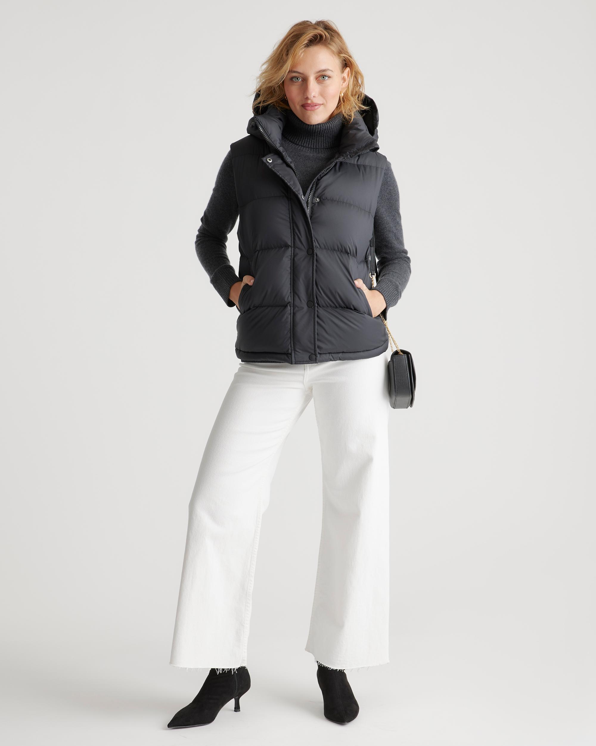 Quince | Women's Responsible Down Puffer Vest Recycled Polyester Product Image