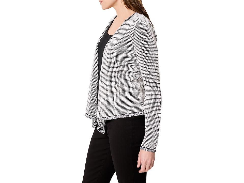 NIC+ZOE Pixel Knit 4-Way Cardigan (Cream ) Women's Sweater Product Image