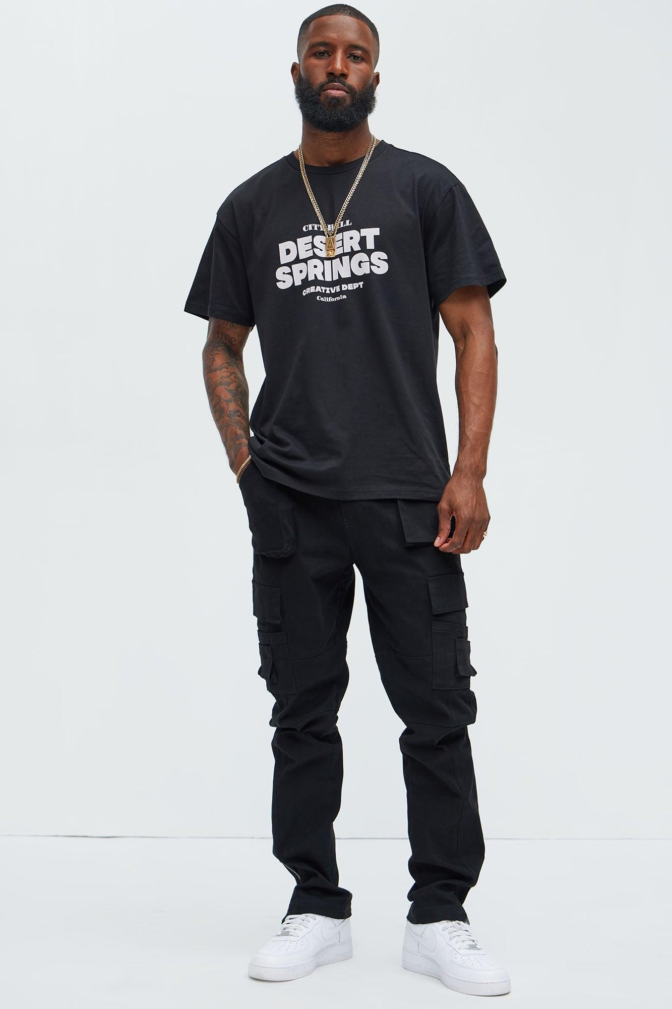 Desert Springs Short Sleeve Tee - Black Product Image