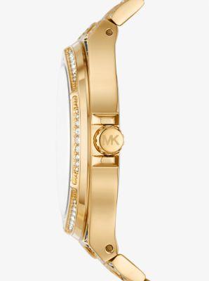 Oversized Lennox Animal Pavé -Tone Watch Product Image