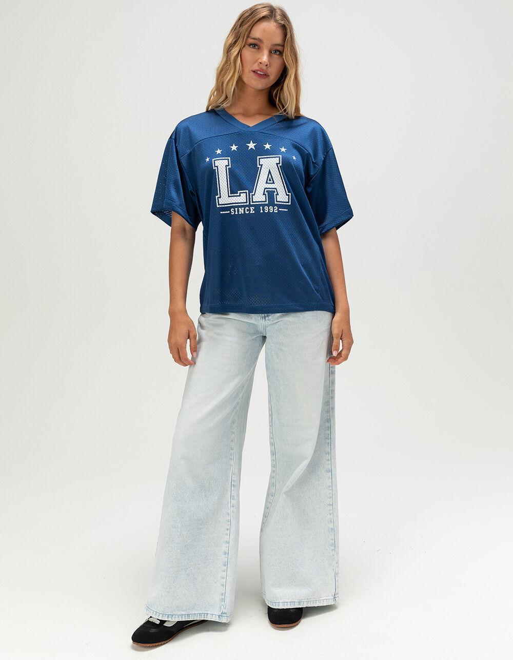 RSQ Womens LA Jersey Tee - NAVY Product Image
