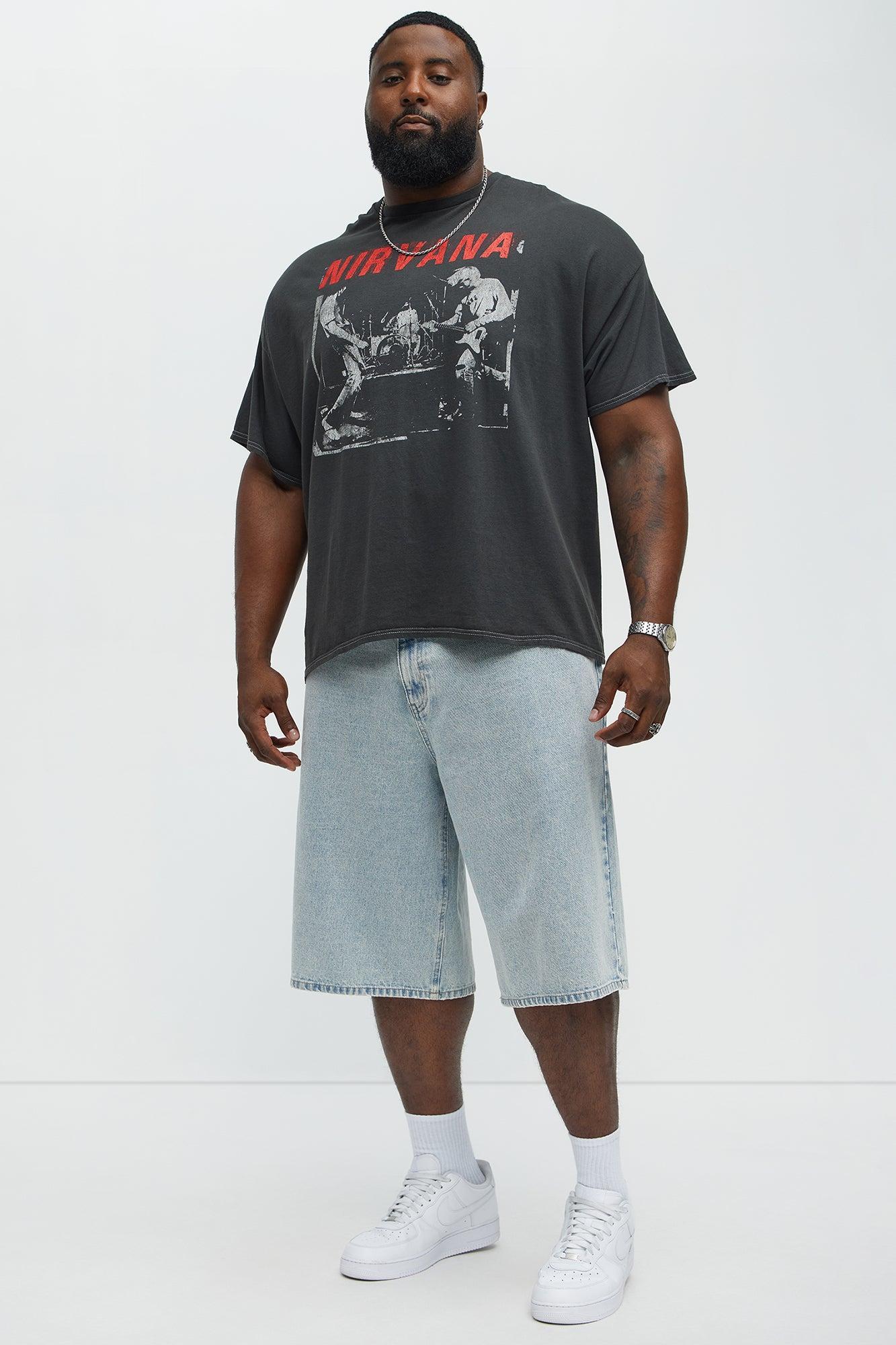 Nirvana From The Muddy Banks Short Sleeve Tee - Black Male Product Image