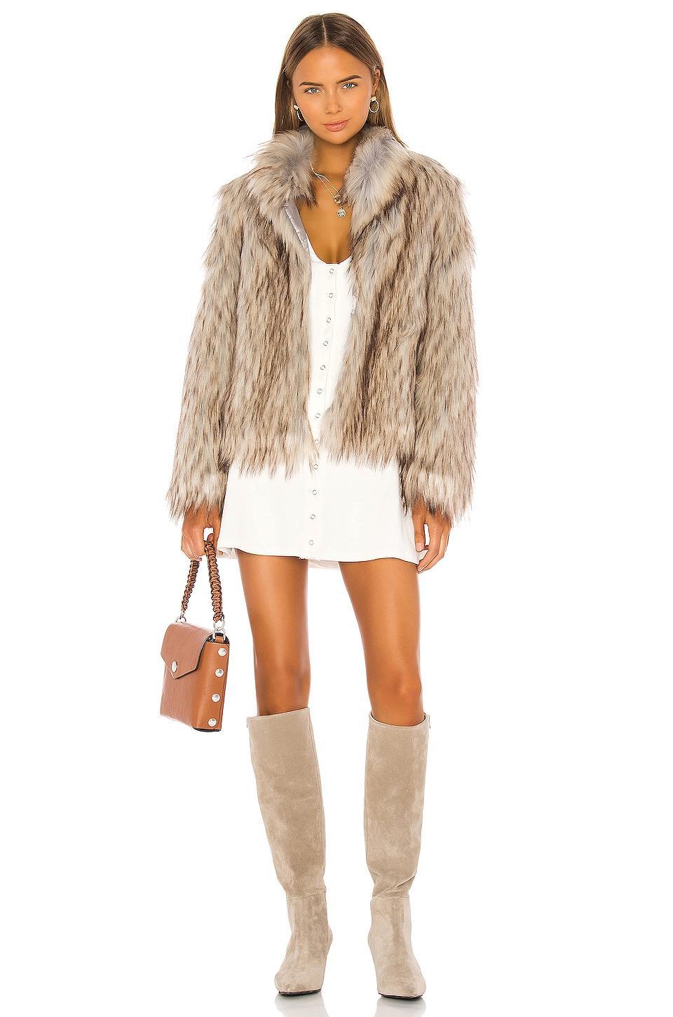 Faux Fur Jacket Unreal Fur Product Image