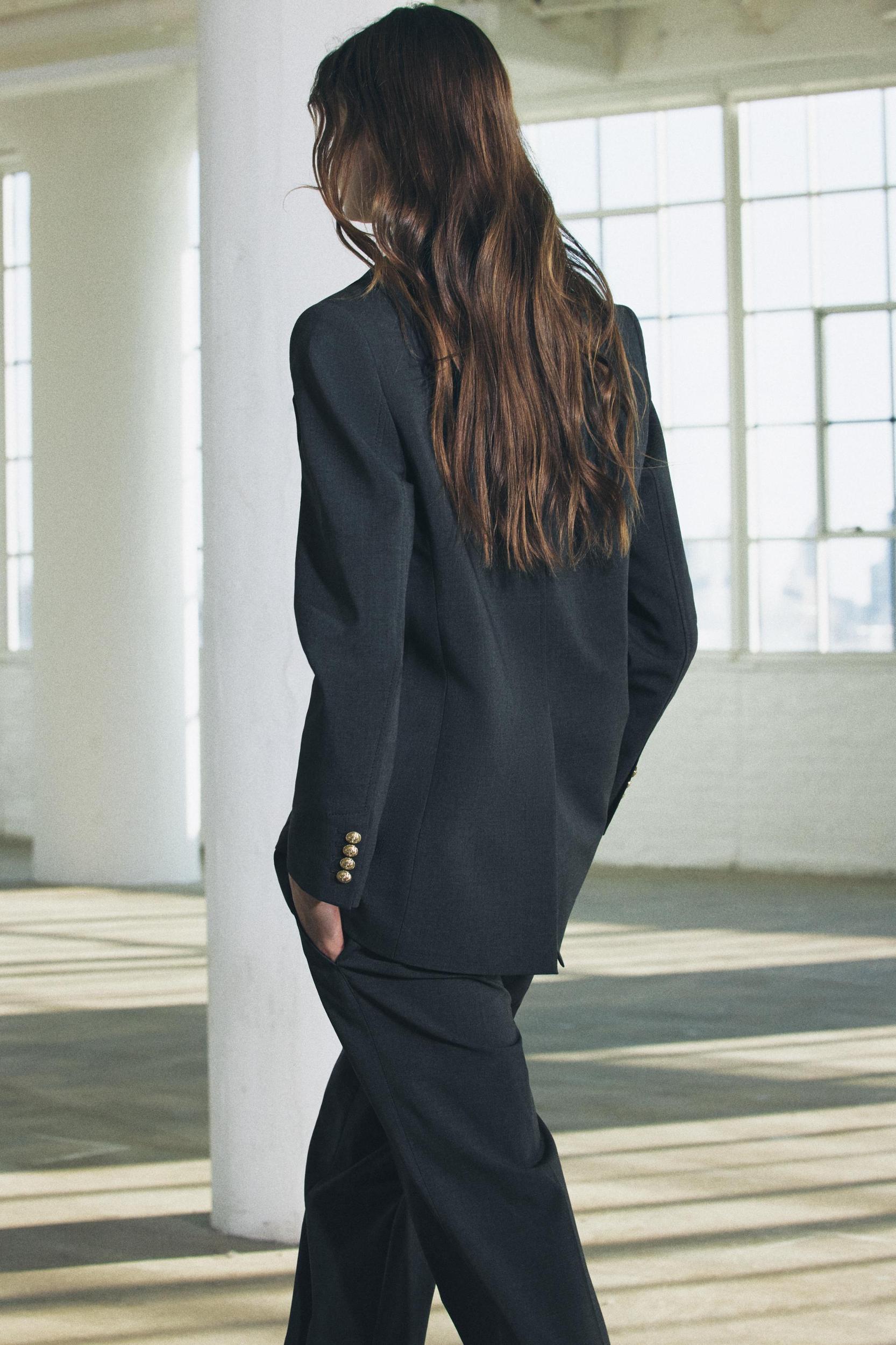 STRAIGHT CUT POCKET BLAZER ZW COLLECTION Product Image