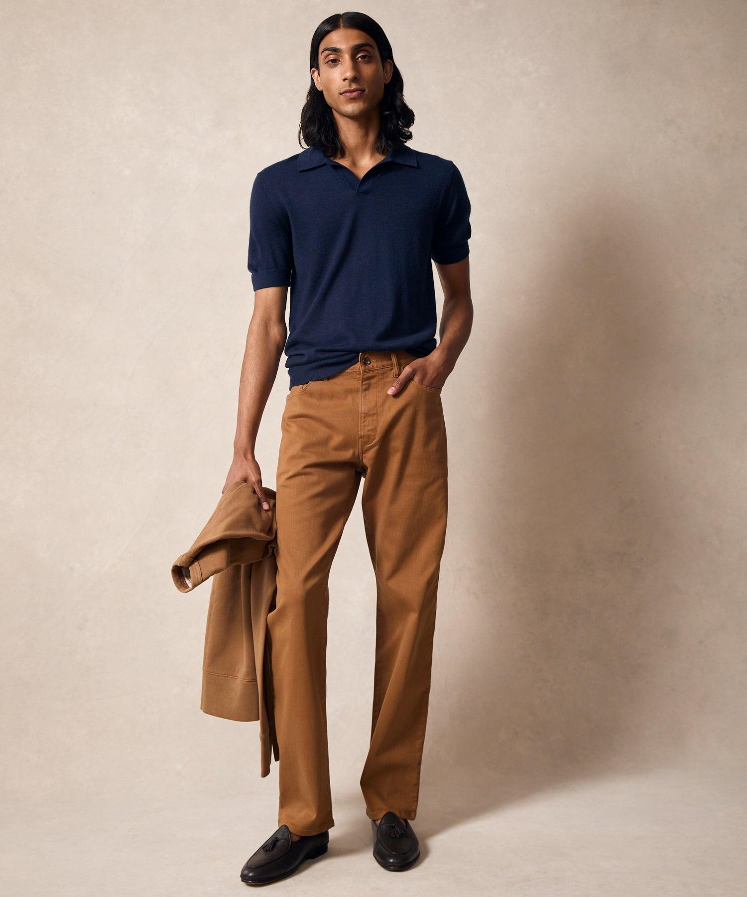Vintage Straight Fit 5-Pocket Chino Product Image
