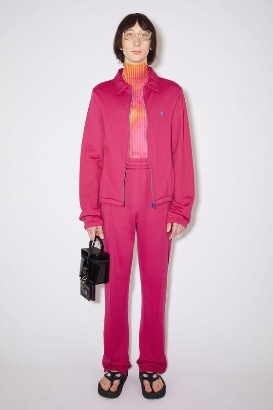 ACNE STUDIOS Zippered Casual Jacket In Pink Product Image