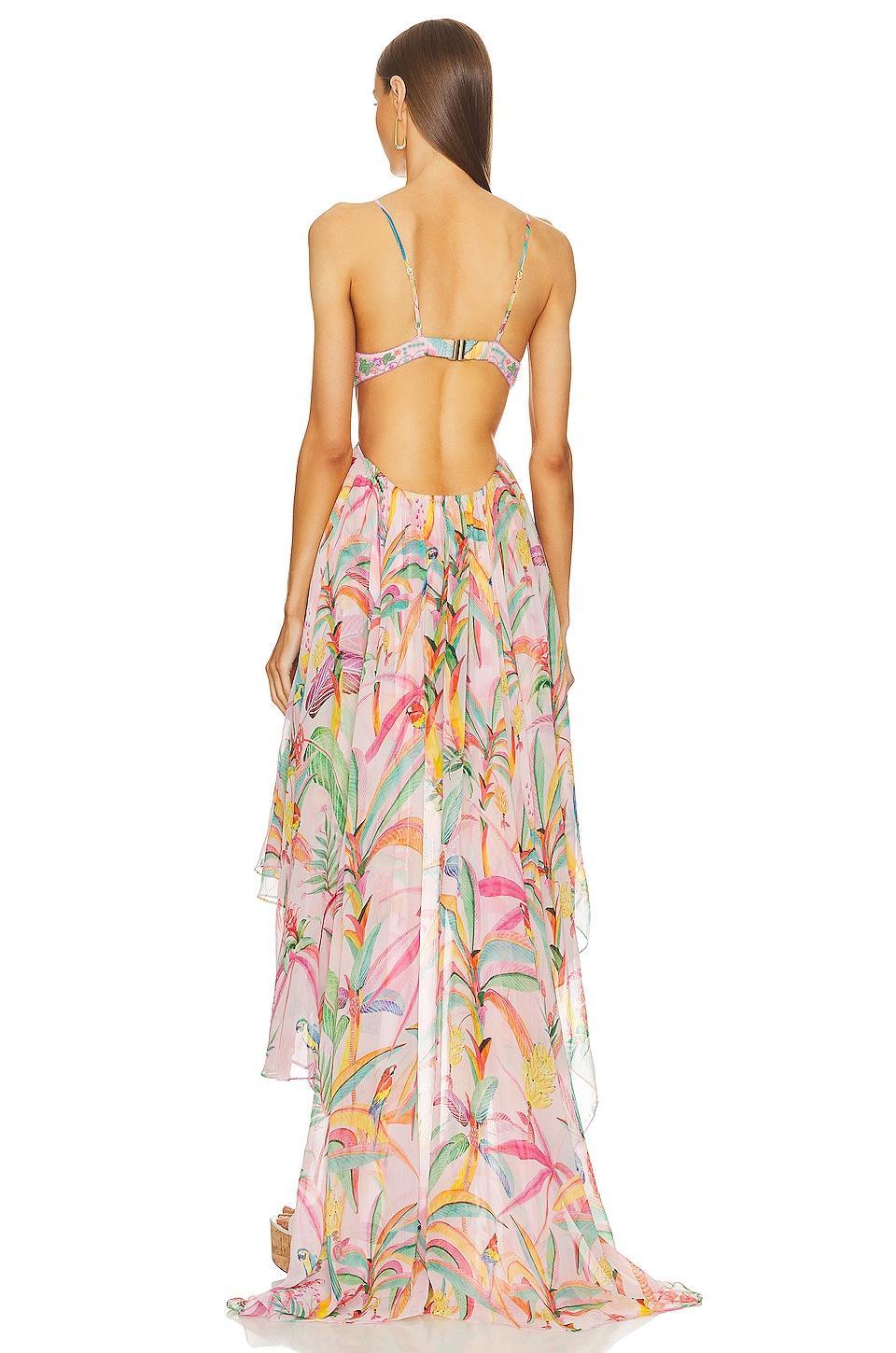 Rio Beaded High Low Dress Product Image