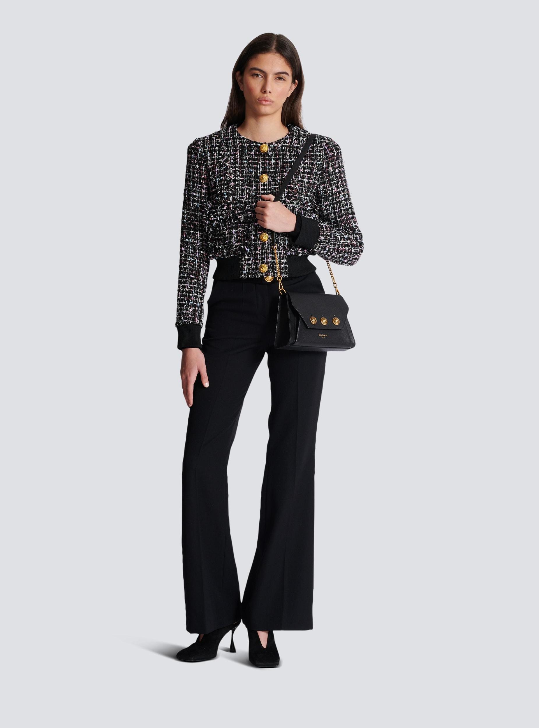 Tweed jacket with buttons Product Image