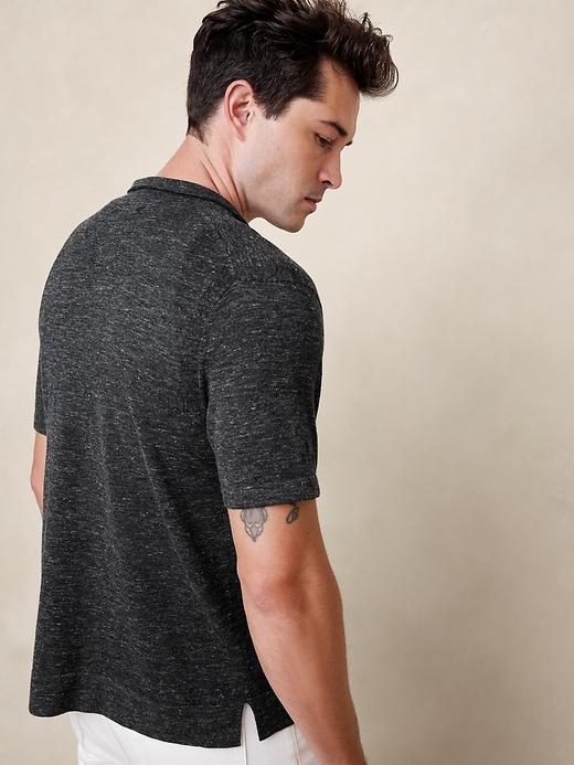 Lightweight Merino-Linen Resort Shirt Product Image