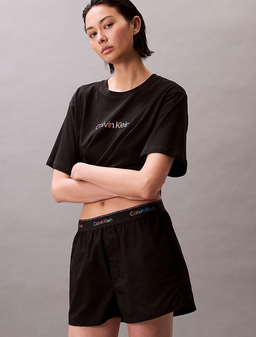 Pride Logo Poplin Sleep Short Product Image