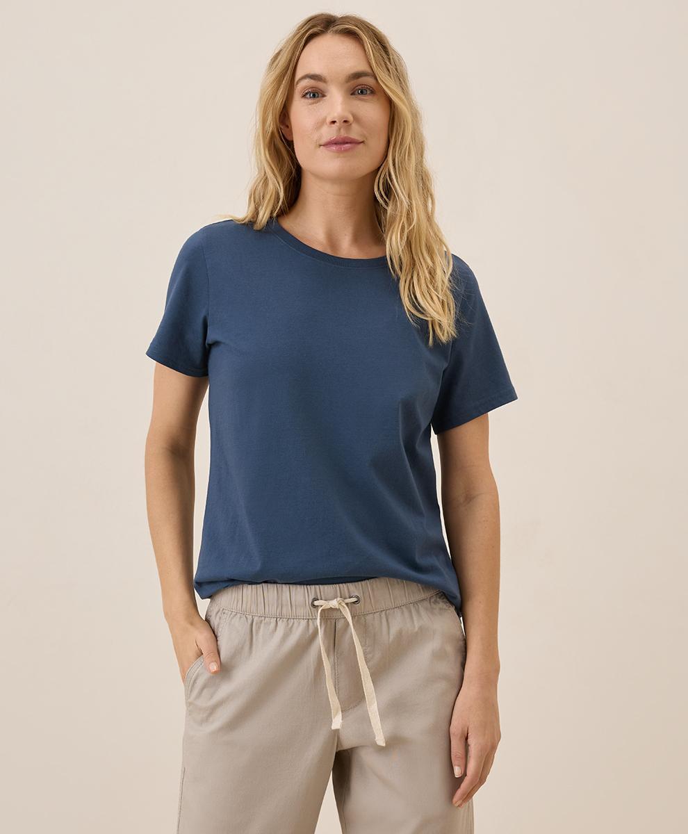 Womens Softspun Crew Neck Tee S Product Image