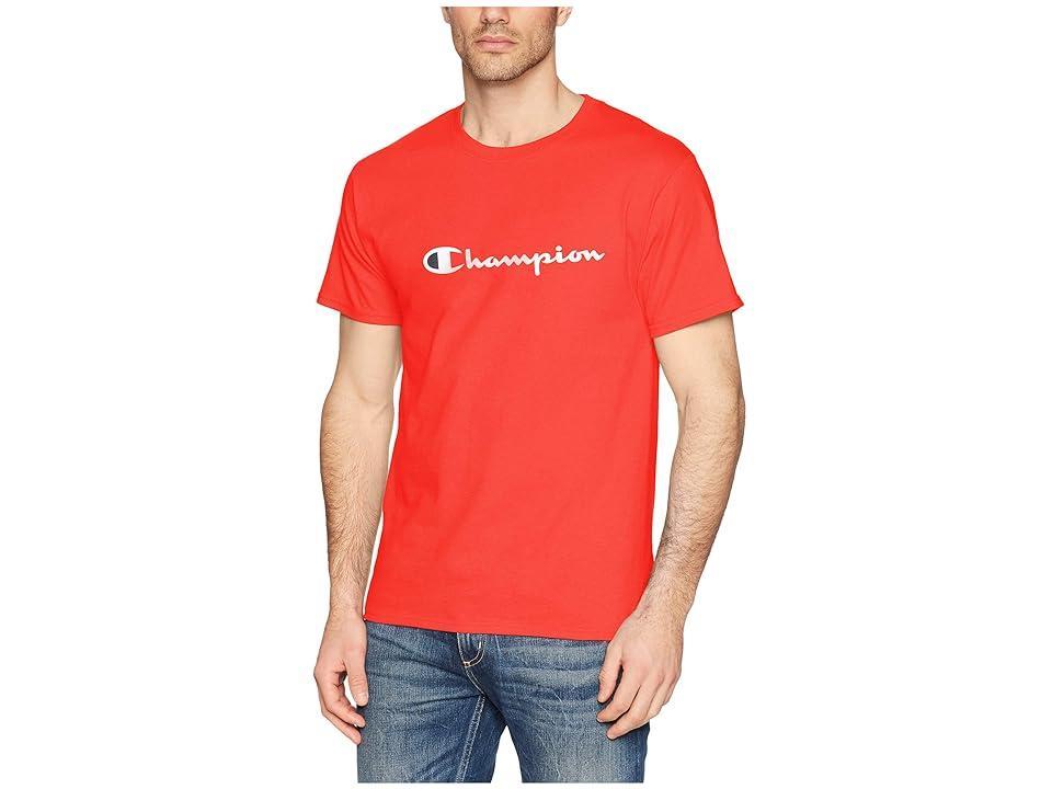 Men's Champion® Graphic Tee, Size: Large, White Product Image