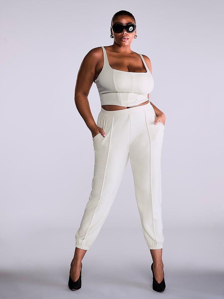 Featherweight Knit Corset Tank Top Product Image