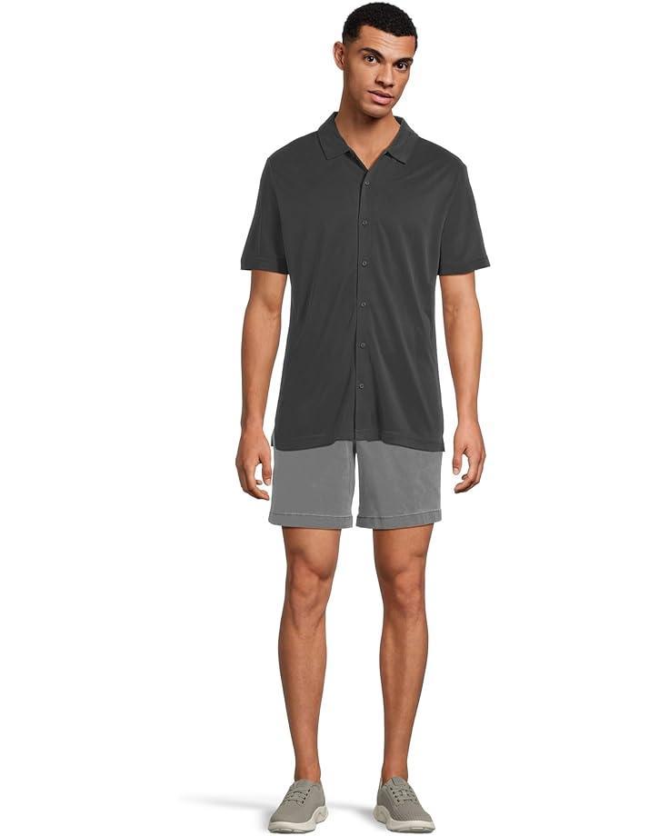 Short Sleeve Swirl Print Shirt Product Image