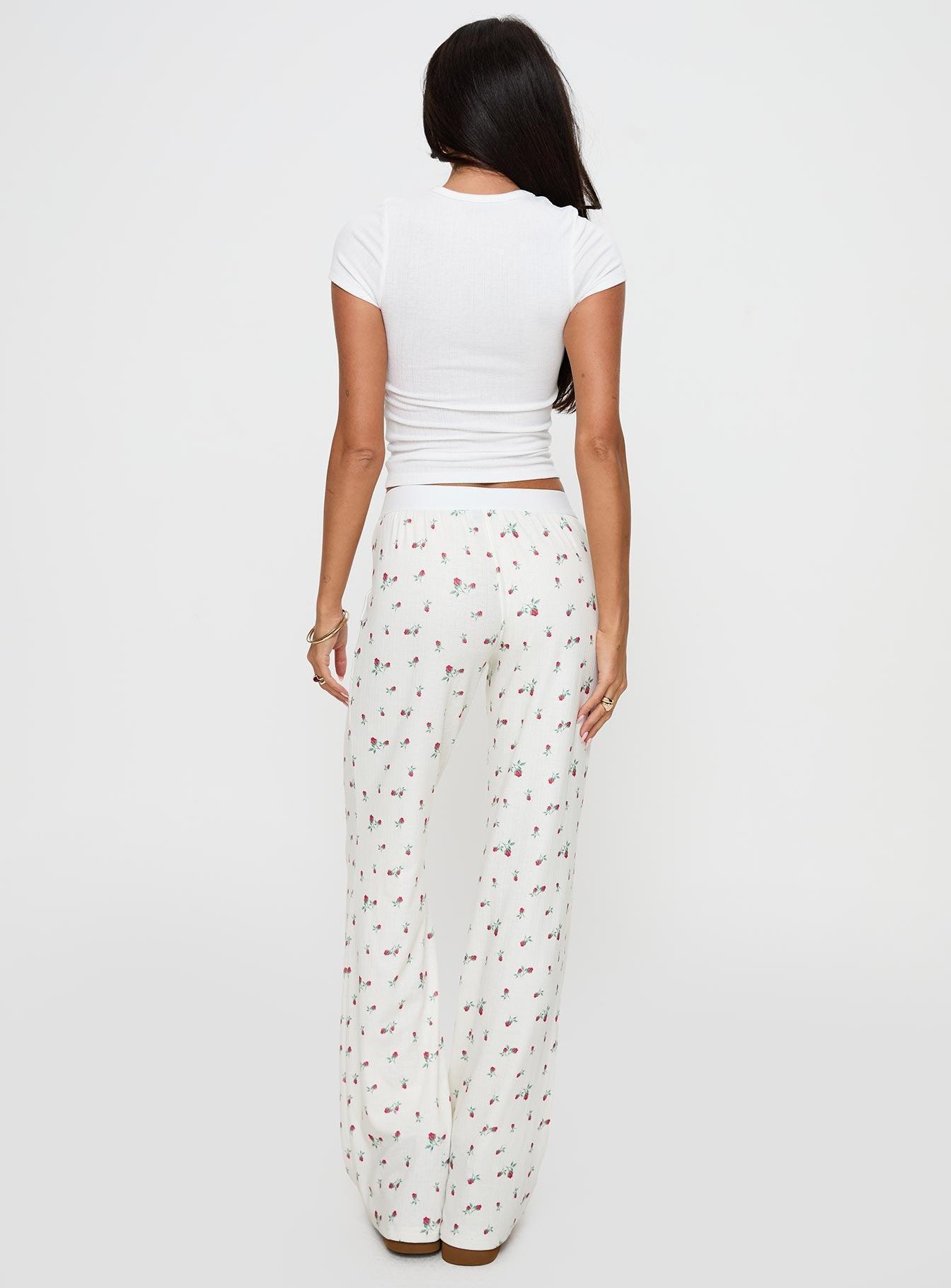 Lullabies Pointelle Sleep Pant Yellow Product Image