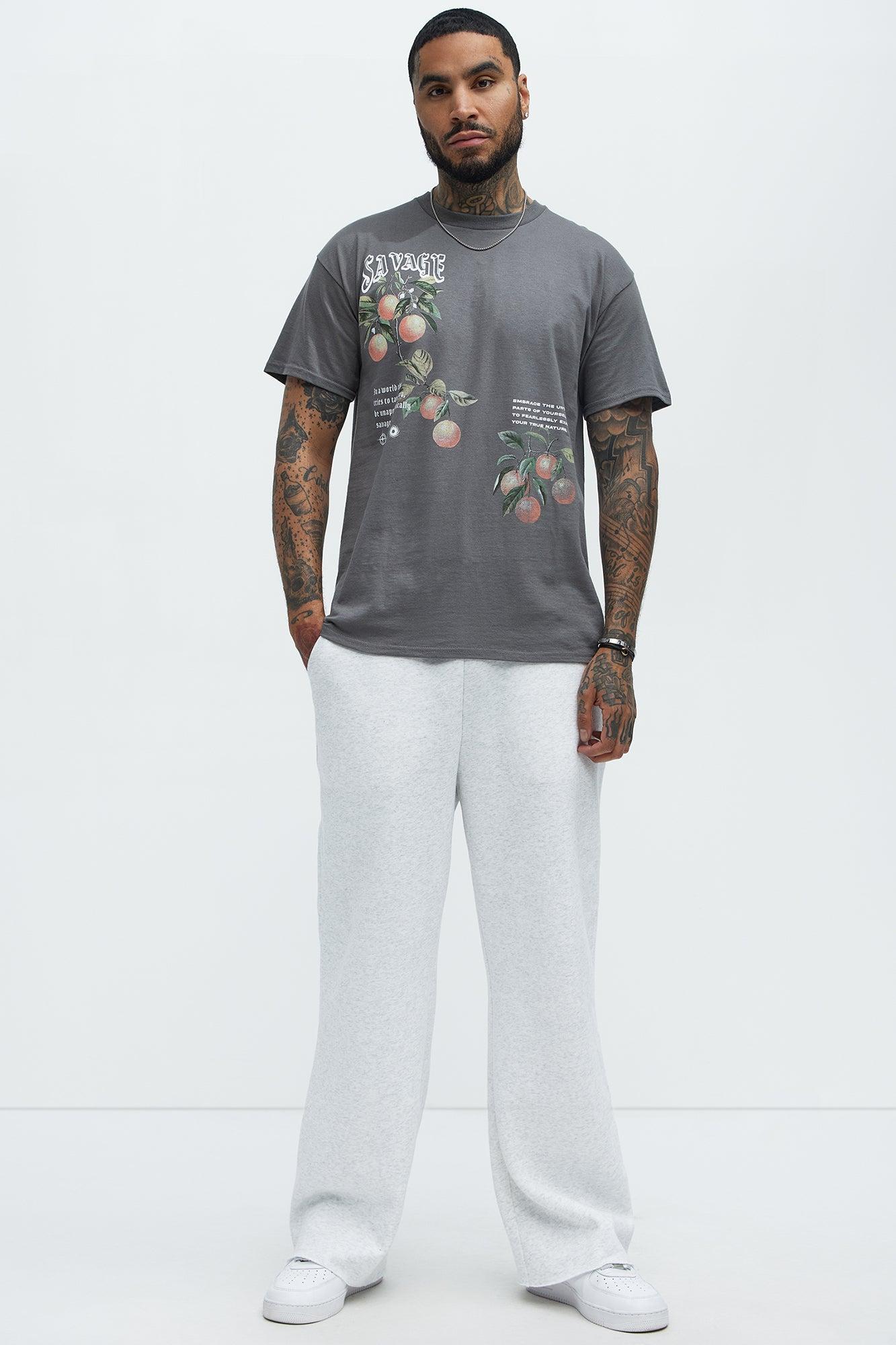Savage True Nature Short Sleeve Tee - Charcoal Product Image