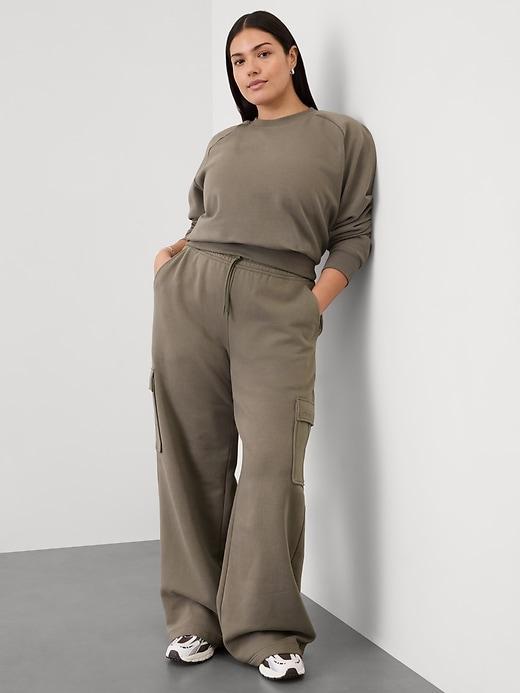 Forever Fleece Mid Rise Cargo Pant Product Image