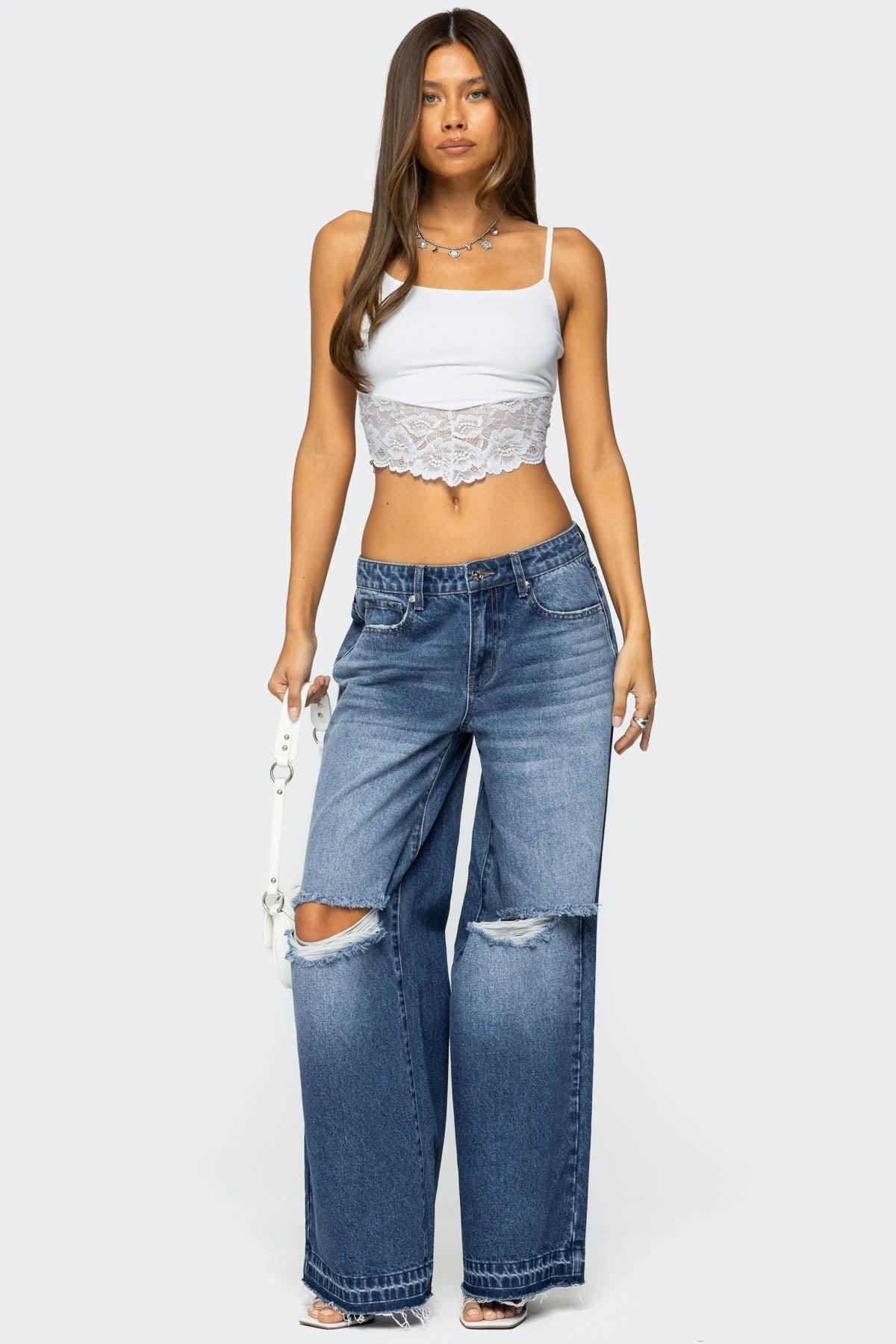 Mylah Lacey Asymmetric Tank Top Product Image