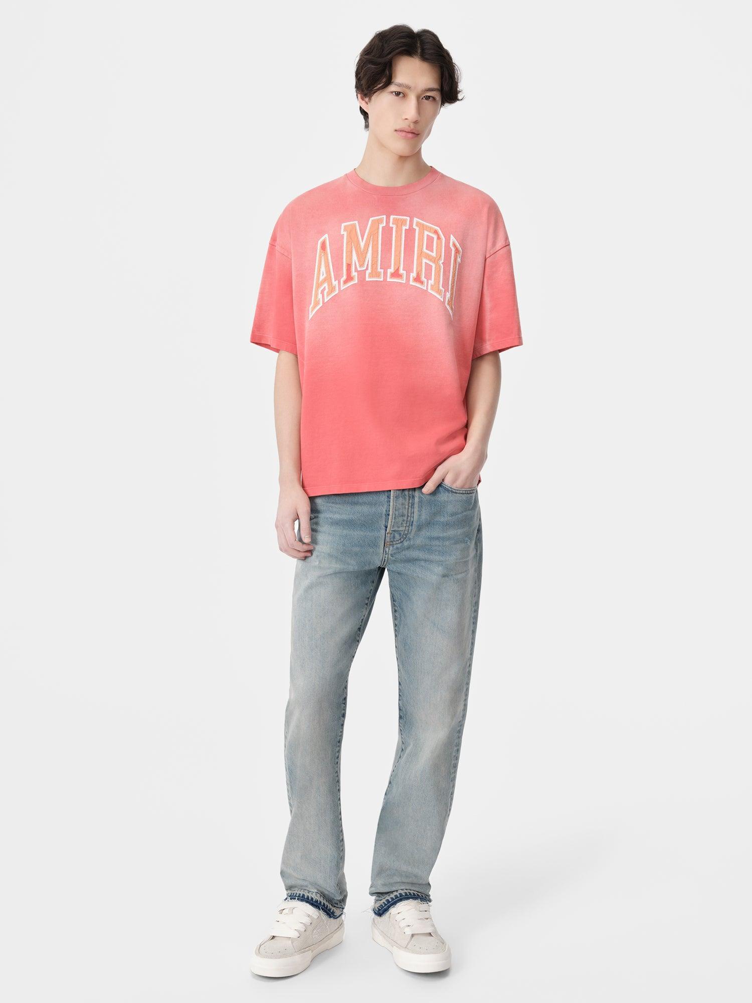 AMIRI VINTAGE OVERSIZED TEE - Cranberry Male Product Image