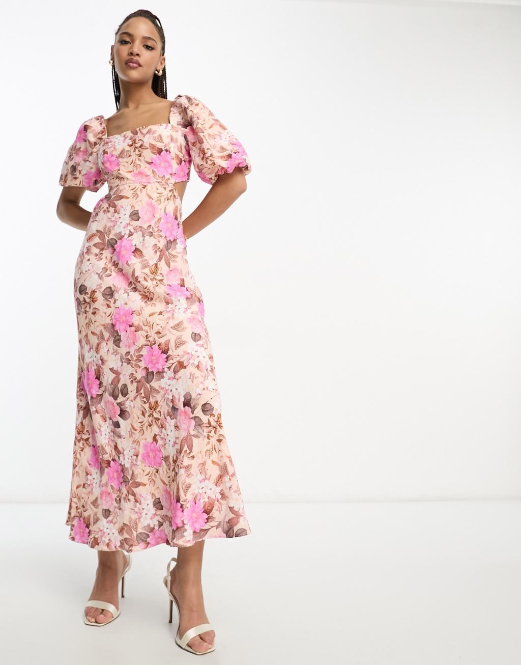 Ever New long sleeve maxi dress Product Image