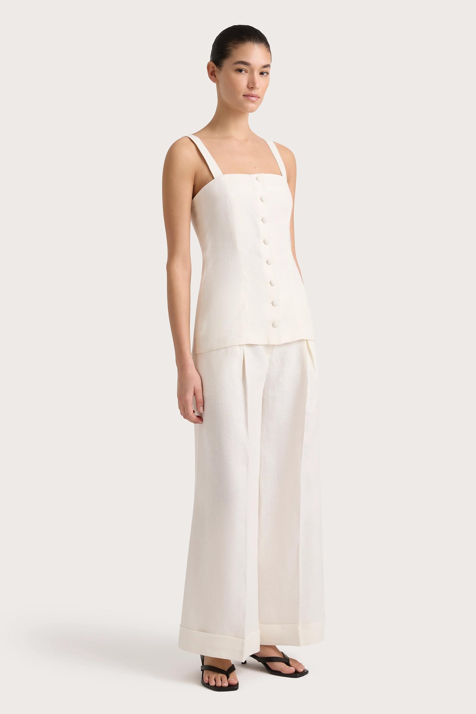 Clove Trouser White Product Image
