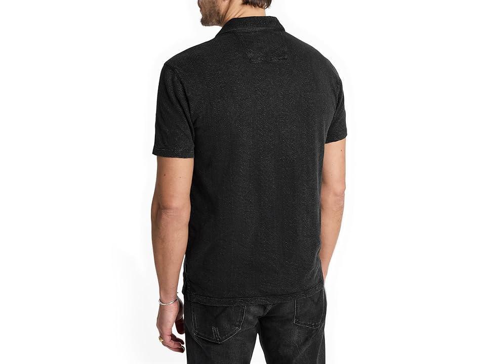 John Varvatos Zion Polo K6171F24 (Tarp Green) Men's Clothing Product Image