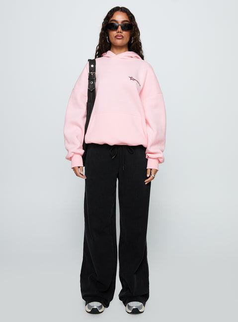Starblazer Princess Polly Graphic Hoodie Pink Product Image