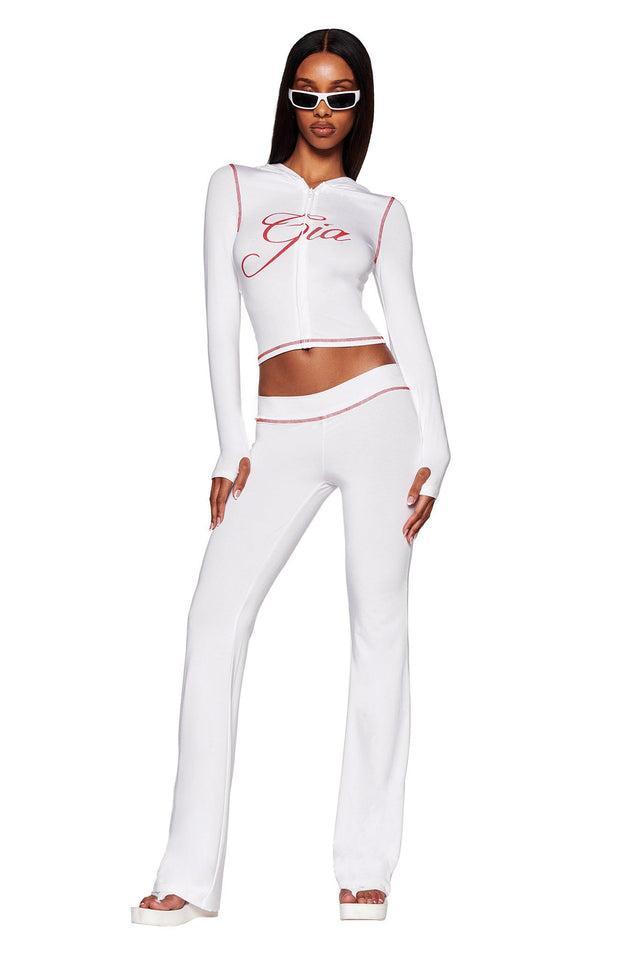 BLARE HOODIE - WHITE Product Image