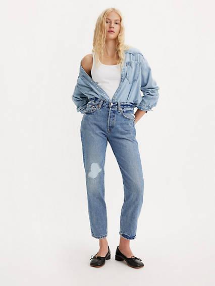 501® Original Cropped Women's Jeans Product Image