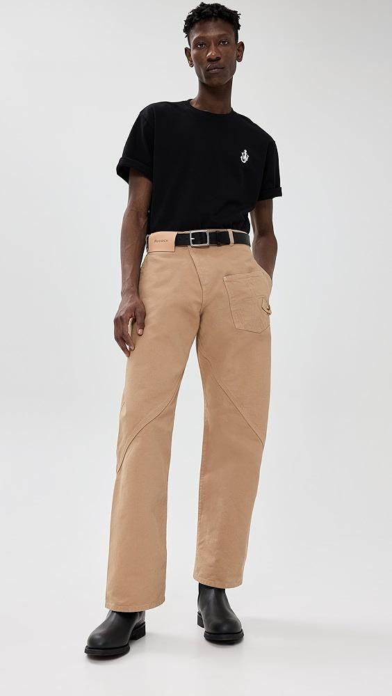 JW Anderson Anchor Embroidery Tee | Shopbop Product Image
