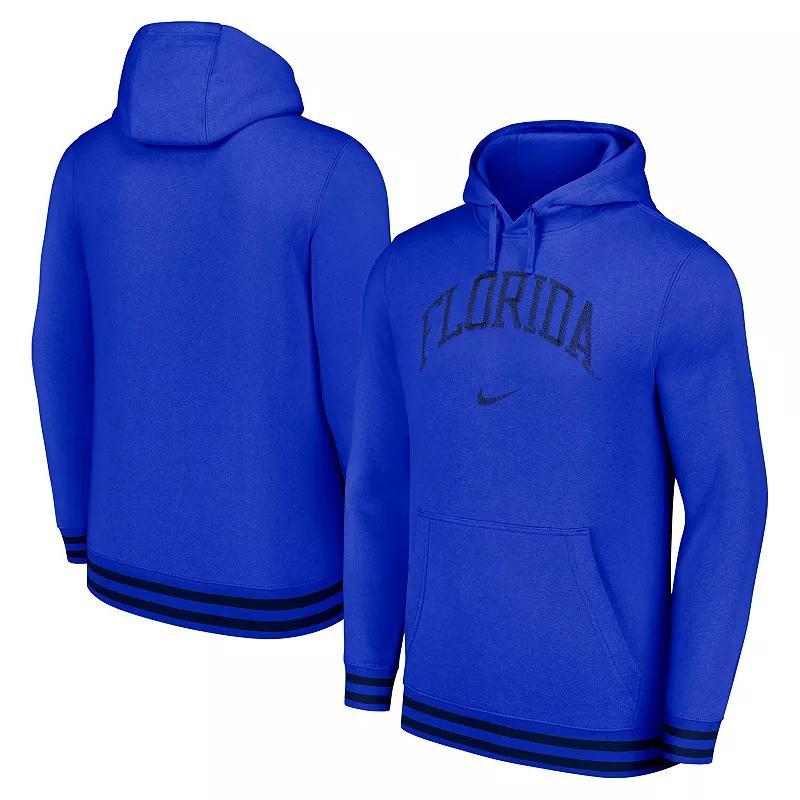NIKE Men's  Maroon Virginia Tech Hokies Sketch Retro Pullover Hoodie Product Image