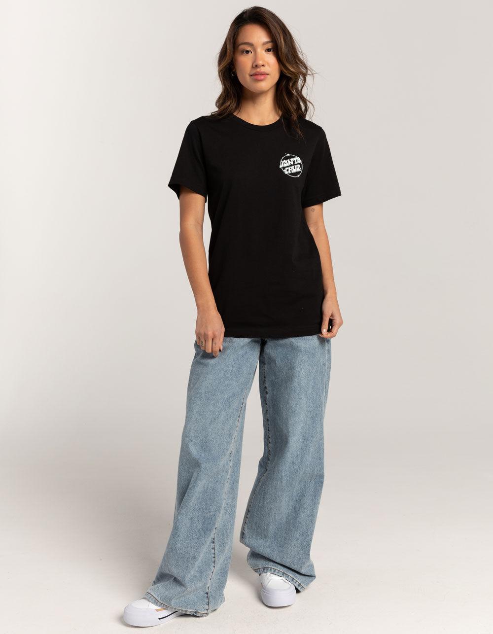 SANTA CRUZ Offshore Womens Tee - BLACK Product Image