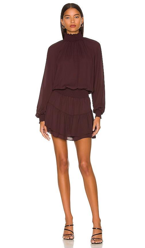 Smocked Turtleneck Dress Product Image
