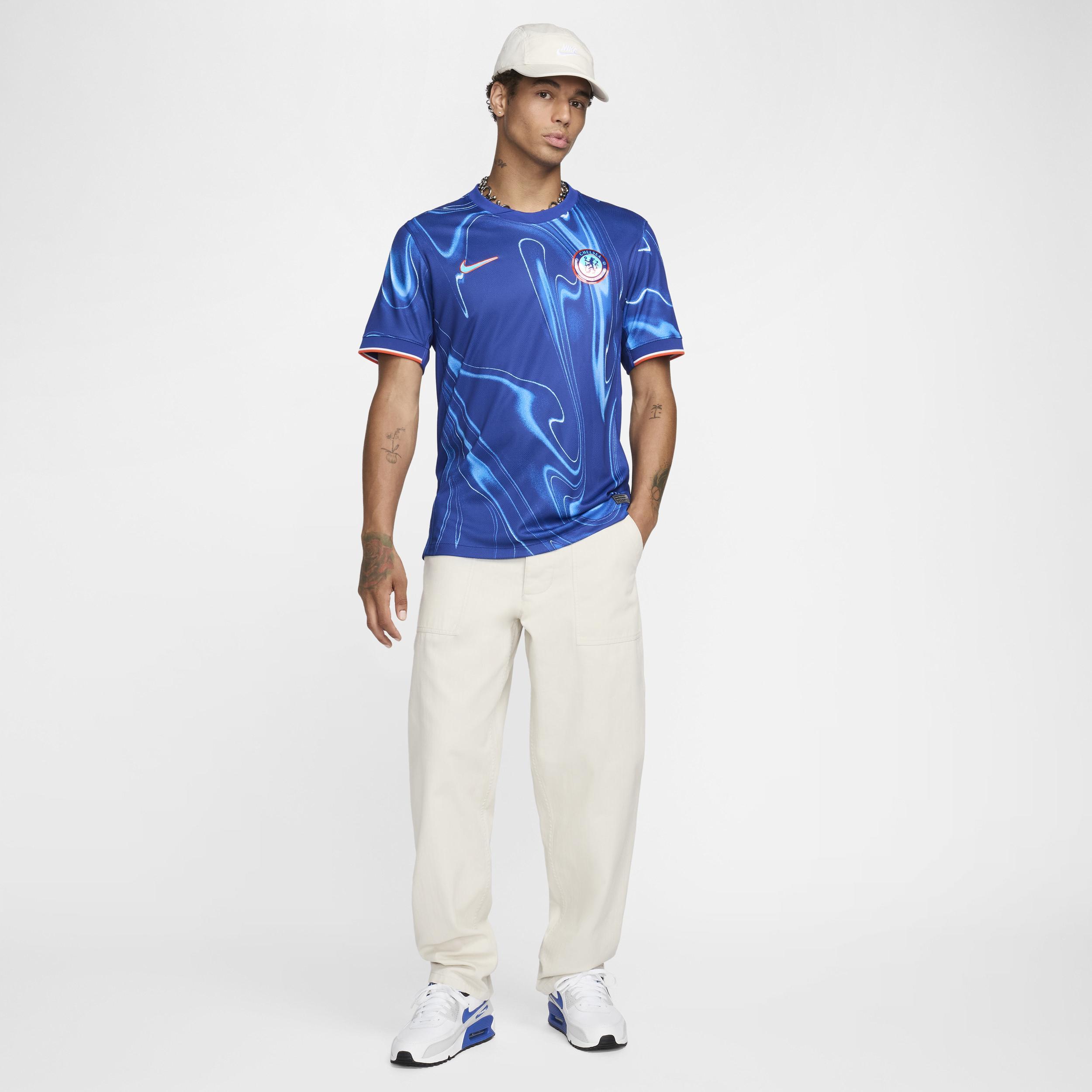 Men's Nike Blue Chelsea 2024/25 Home Replica Jersey, Size: 2XL, Chl Blue Product Image