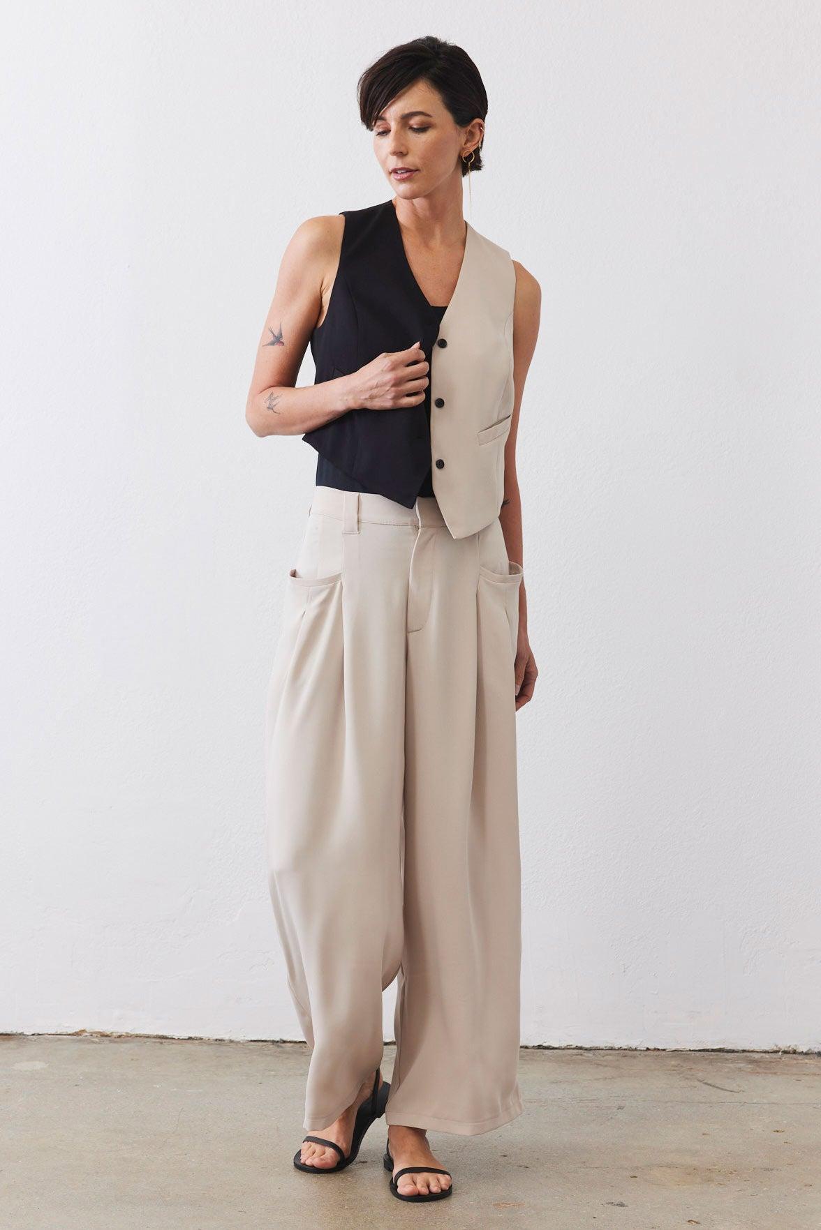 The Keen Wide Leg Trouser Product Image