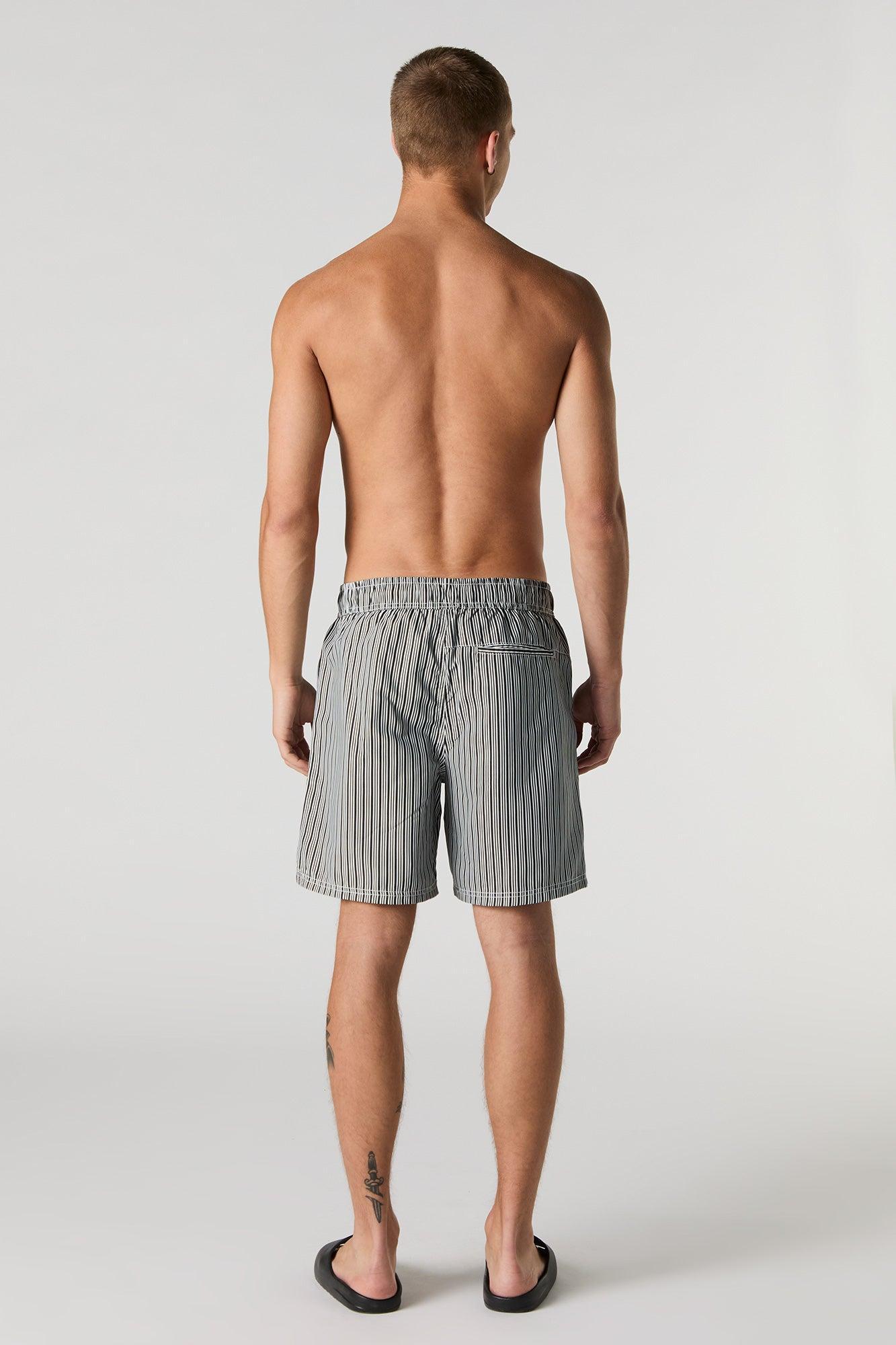 Striped Drawstring Board Short Male Product Image