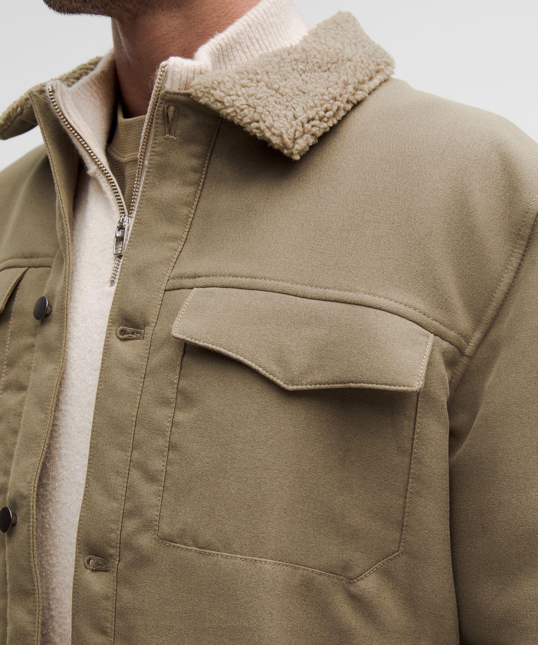 Sueded Utility Jacket Product Image