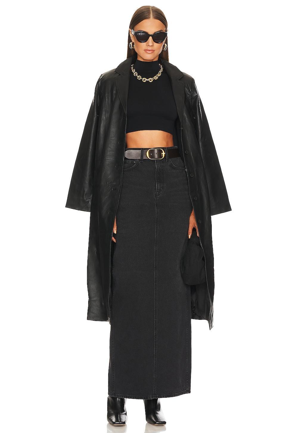 Amara Maxi Pencil Skirt with Back Slit GRLFRND Product Image