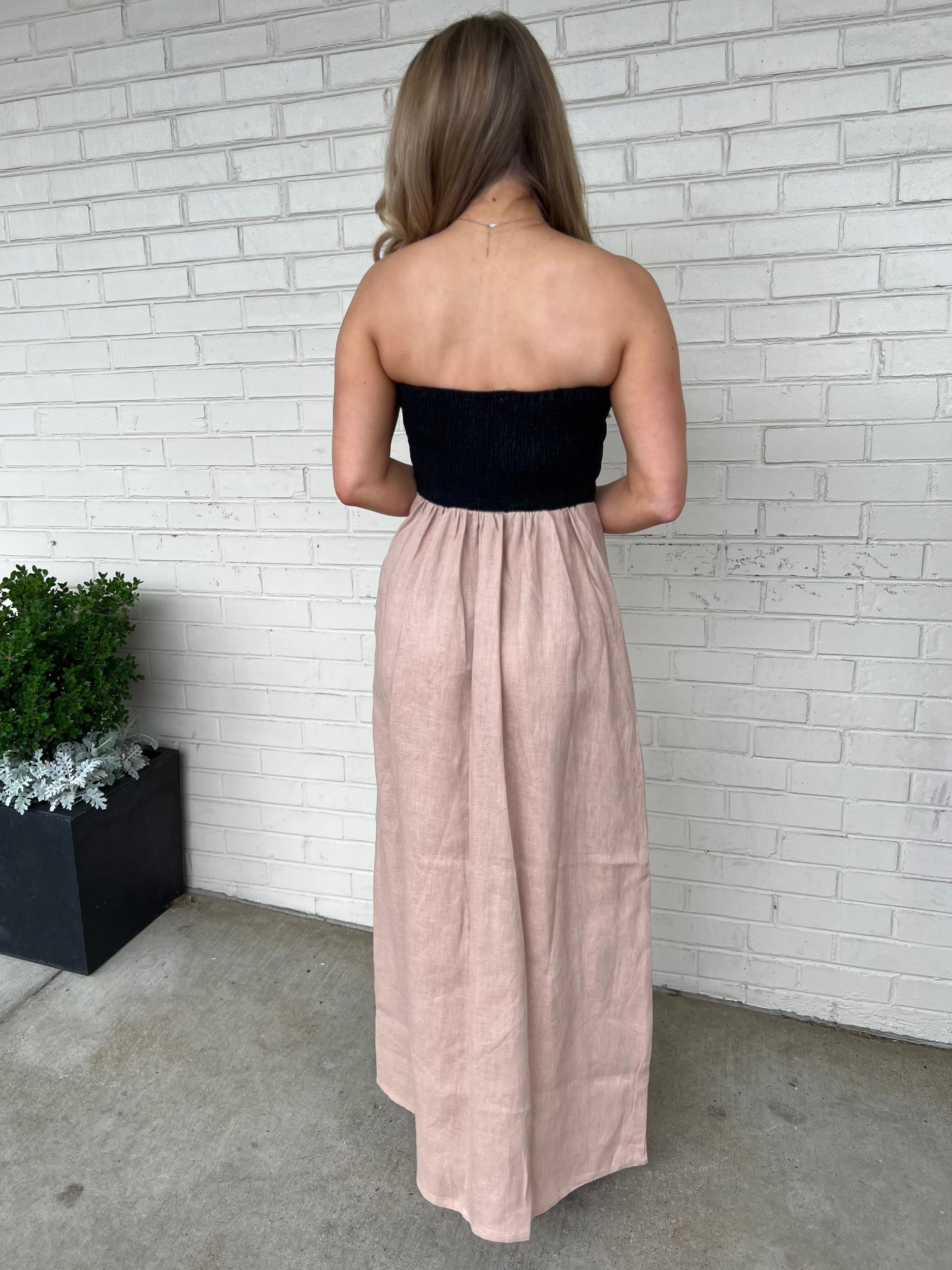 Mei Strapless Maxi Dress Product Image