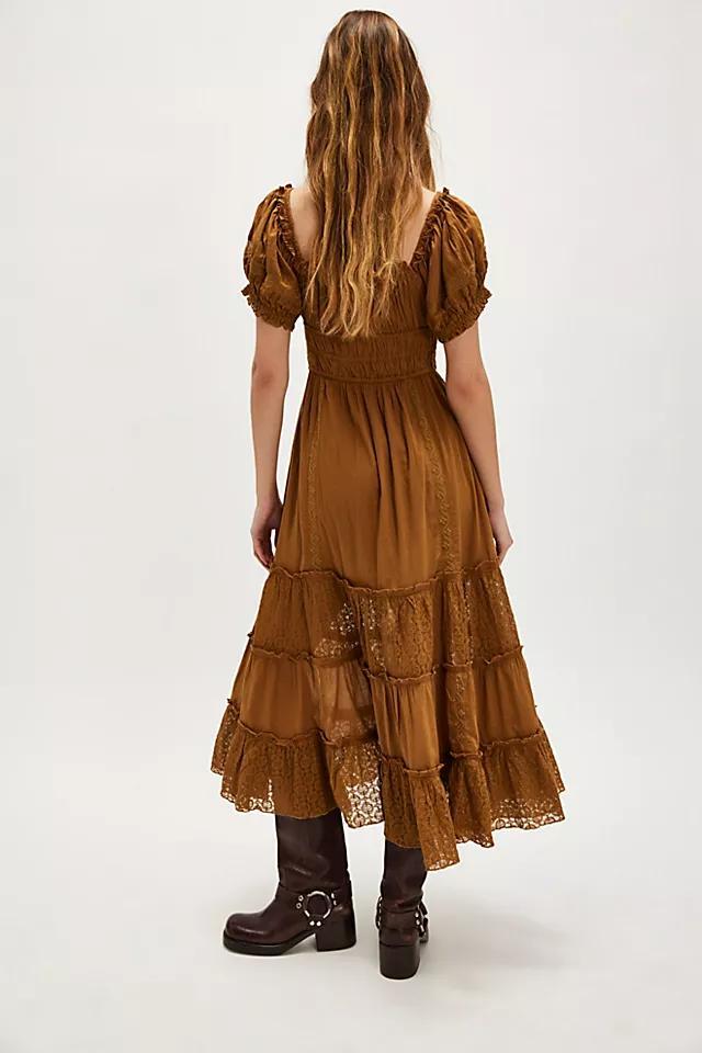 Falling Sun Midi Dress Product Image