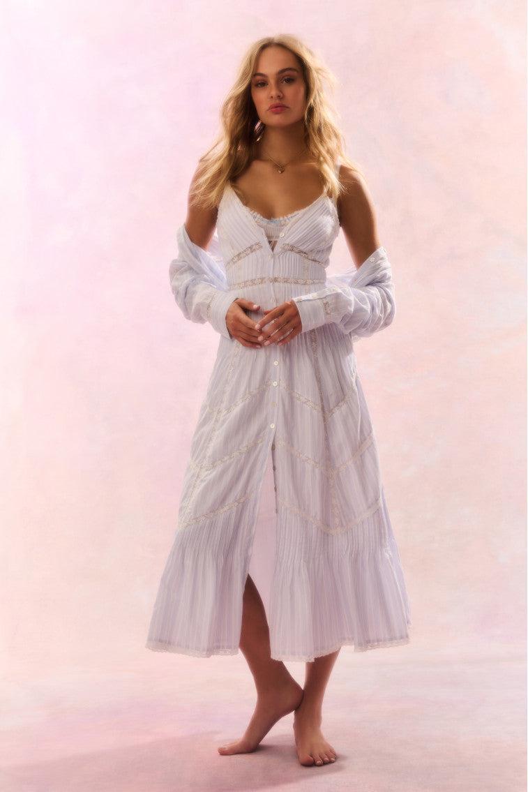 Esilda Cotton Midi Dress Product Image
