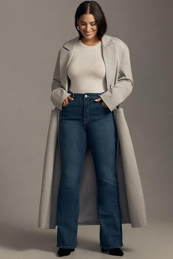 Good American Good Legs High Rise Stretch Denim Flared Jeans Product Image