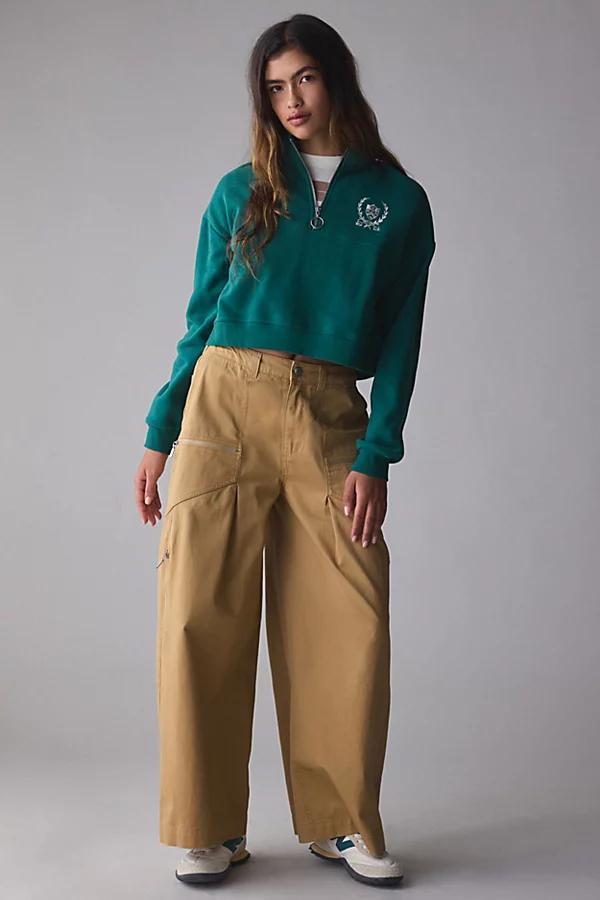 BDG Studio Wide-Leg Chino Utility Pant Womens at Urban Outfitters Product Image