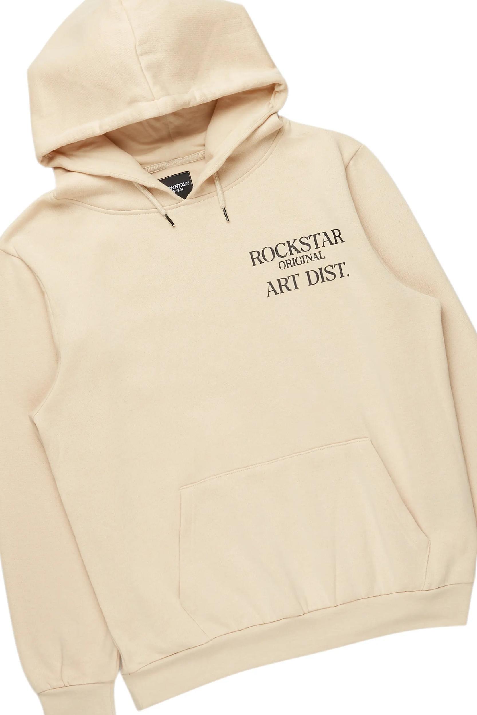 Briggs Beige Hoodie/Slim Fit Track Set Male Product Image