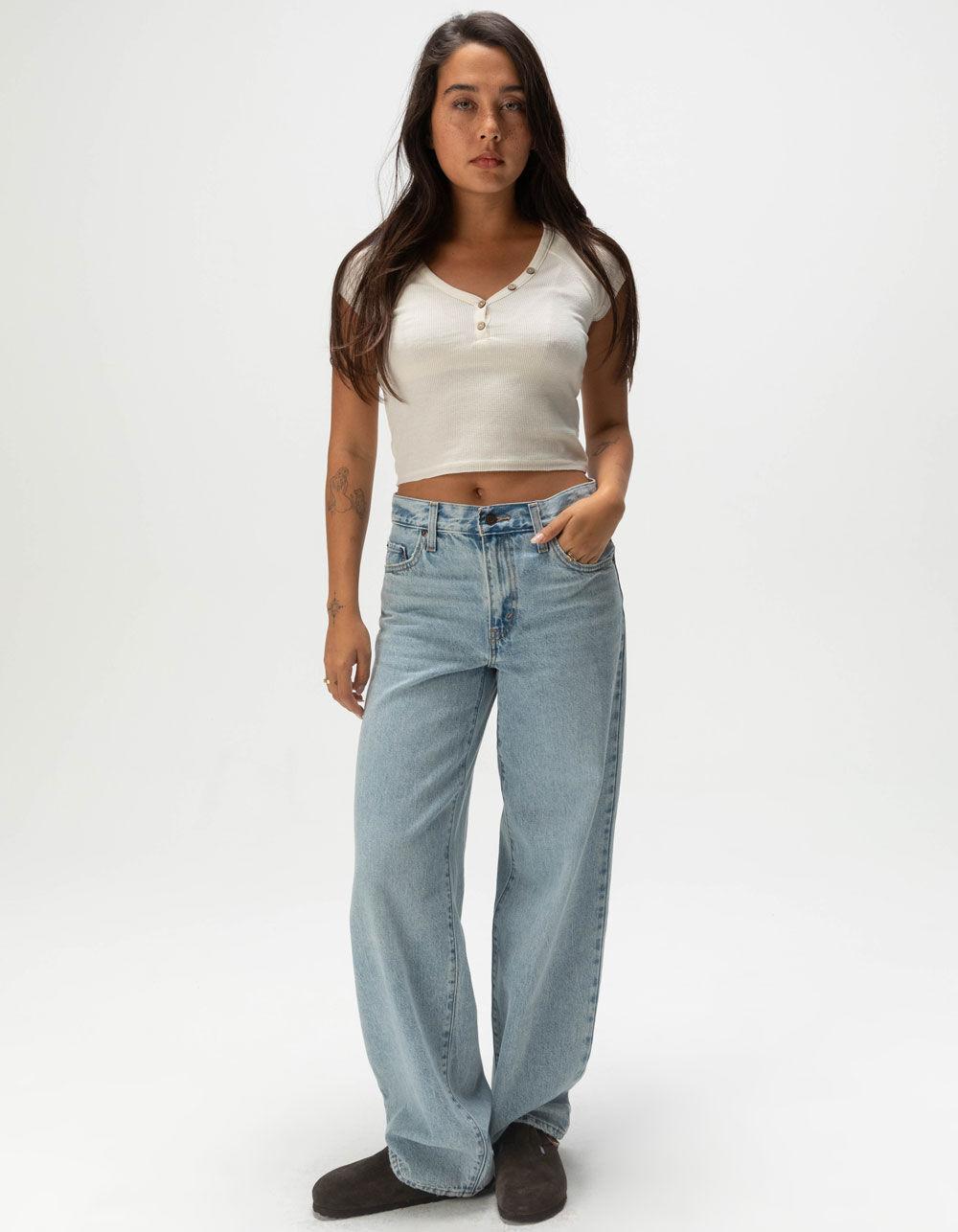 ROXY Coffee Date Womens Henley - CREAM Product Image