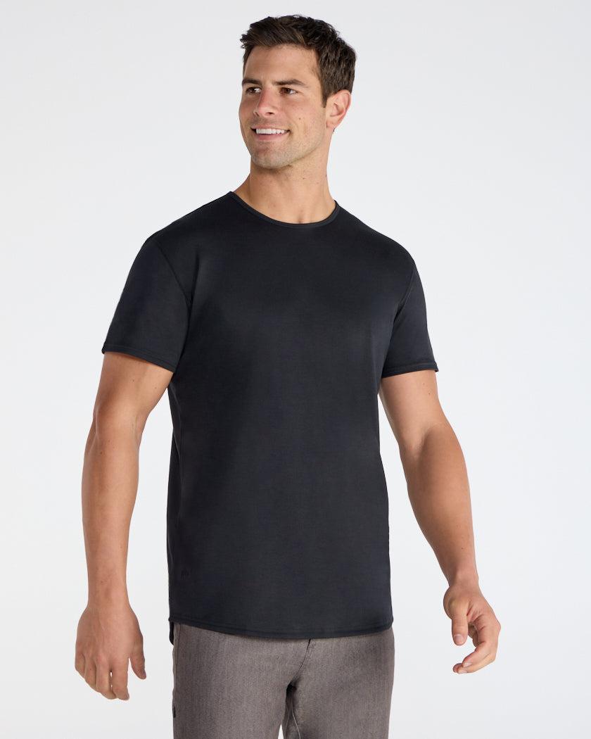 Cotton Short Sleeve Drop-Cut Product Image